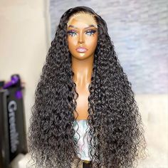 Water Wave Lace Front Wig, Wave Lace Front Wig, Hair Care Oil, Professional Hairstylist, Curly Human Hair Wig, Curly Lace Front Wigs, Beautiful Curls, Peruvian Hair, Frontal Wig