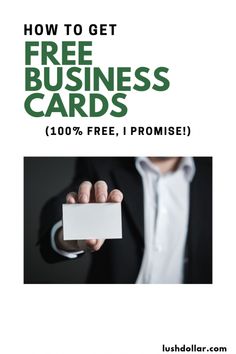 Free Business Cards w/ Free Shipping (No Scams!)