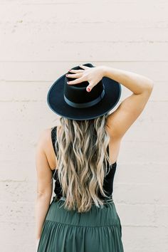 This women's rancher hat has a brim and crown trimmed with tonal grosgrain ribbon and a slightly curled up brim. As far as women's western hats go, the Monroe in Brown is definitely one of our most popular designs. 4.5" (11.5cm) crown 3.5" (9cm) brim 100% Australian wool Features an adjustable inner band. Sizing: This style tends to run slightly big. Personalize your hat with a hat band and hat care items here. Womens Western Hats, Gigi Pip, Rancher Hat, Western Hats, Hat Band, Grosgrain Ribbon, Hair Makeup, Most Popular, Crown