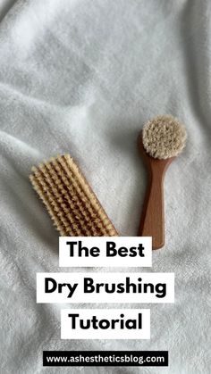 Wow I'm so glad I found this tutorial on dry brushing! It's so easy and takes less than 10 minutes!