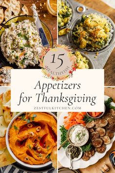 the top five appetizers for thanksgiving