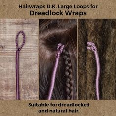 Hemp Hair Wrap, How To Hair Wrap, Cute Hair Wraps, Reusable Hair Wraps, Yarn Dreads, Thick Dreads, Blue Dreads