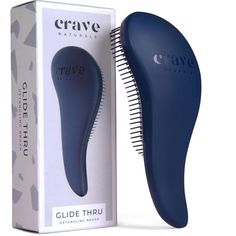 UNMATCHED BRISTLE DURABILITY - The original glide thru detangling brush for adults & kids hair has firm, quality bristles that will not lose their shape, ensuring long-lasting performance. With its travel-friendly size and design, you can easily fit this detangling brush into your bag, purse, or even pocket!.traveling or when you simply need a quick touch-up throughout the day. This glide thru brush has painless soft plastic bristles that massage the scalp and increase circulation, which may hel Cute Things On Amazon, Hair Care Must Haves, Mens Hair Brush, Hairstyle Tools, Best Amazon Gifts, Wigs Collection, Dream Vanity