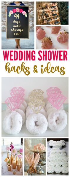 wedding shower hacks and ideas