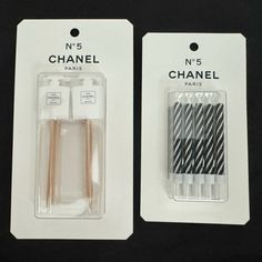 Brand New 10 Cake Toppers 10 Candles Comp Price: Previously Sold For >$100 On Multiple Platforms Chanel Candles, Chanel Inspired Party, Candles Cake, Tier Cakes, 10 Cake, Anniversary Candle, Single Tier Cake, Chanel Glasses, Chanel Party