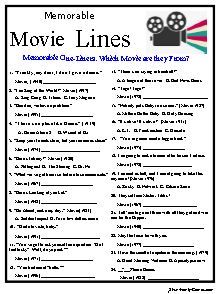 the movie line worksheet for students to learn how to use it in their classroom