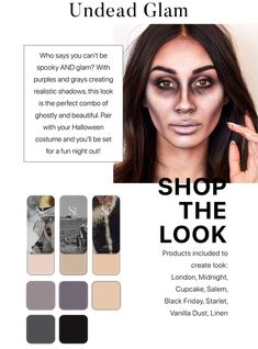 Dead Person Makeup Halloween, Beginner Halloween Makeup, Glam Zombie Makeup, Diy Zombie Makeup Tutorial, Halloween Makeup Ghost, Undead Makeup, Zombie Makeup Diy, Zombie Makeup Easy, Halloween Skeleton Makeup