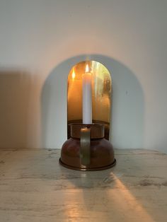 This beautiful vintage copper and brass candle holder/wall sconce has an absolutely fabulous natural red patina. This is such a lovely piece with a great deal of character. Perfect for warm and romantic illumination on cozy nights.  The candle holder is in excellent condition, no dents, nicks, or dings in the metal.  12cm tall x 11.5 diam at  base. Candle Holder Wall, Rustic Candle, Brass Candle Holder, Rustic Candle Holders, Rustic Candles, Wall Candle Holders, Brass Candle Holders, Brass Candle, Absolutely Fabulous