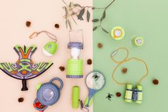 A collection of outdoor tools and toys for kids Appreciate Everything, Happy Earth Day