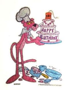 an image of a cartoon character holding a birthday cake