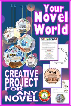 an advertisement for the creative project that is now available to students in english and spanish