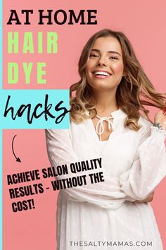 Dying your hair yourself can be a scary thing. Let us talk you through it! If you're looking for the best semi-permanent hair dye, we've got JUST the product for you. Find at home hair dye tips that will help you rock your eSalon hair color application! Hair Dye Hacks, Home Hair Dye, Easy Mom Hairstyles, Mommy Motivation, Quick Updos, Dyed Tips