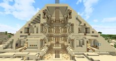 Pyramid Design, Minecraft Mansion, Bangunan Minecraft