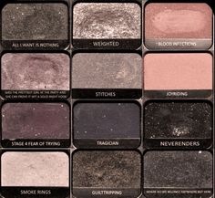 #narcissa #narcissablack #marauders Eyeshadow Shade Names, Brown Eyeshadow Palette Aesthetic, Eyeshadow Palette Purple, Eye Shadow Palette Aesthetics, Makeup Pallet Aesthetic, Aesthetic Makeup Collection, Makeup Pallets Aesthetic, Eyeshadow Pallets Aesthetic, Aesthetic Makeup Palette