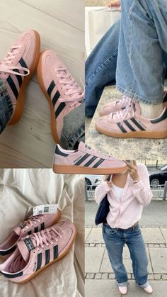 Pink Adidas Outfit, Samba Outfit Ideas, Adidas Samba Outfits, Samba Outfits, Adidas Samba Outfit, Samba Outfit, Adidas Spezial