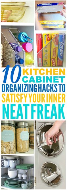 the top ten kitchen organizing hacks to satisfy your inner neat freaker is here