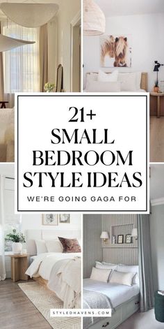 Searching for small bedroom ideas in 2024? Check out this list of small bedrooms to find the inspiration you've been looking for! Beautiful Small Bedroom Ideas, Dream Home Design Bedrooms, Organized Small Bedroom, Small Spare Bedroom Ideas, Small Space Bedroom Ideas, Decorating A Small Bedroom, Rustic Farmhouse Bedroom Ideas, Modern Small Bedroom, Spare Bedroom Decor