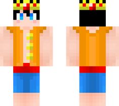 an image of a pixelated man with no shirt and blue shorts, standing in front of the camera