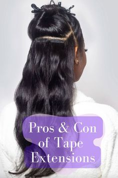 Choosing whether you want tape extensions is a very serious decisions you need to consider for your hair. There are lots of pros and cons to consider so watch this video below. Tape Extensions, Tape In Hair Extensions, Pros And Cons, About Hair, The Bad, Tell Me, Hair Extensions, The Good