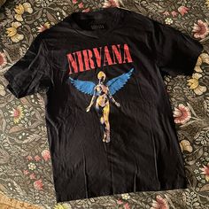 Like New Condition, Never Worn. 100% Cotton. Nirvana In Utero Shirt, In Utero Shirt, Nirvana Shirt Outfit, Cute Everyday Outfits For School, Nirvana Merch, Nirvana Live, Nirvana In Utero, Nirvana Shirt, In Utero