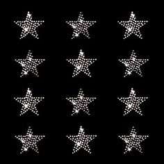 Sparkly stars are great for any occasion. This clear little star Iron-on rhinestone transfer is perfect paired with a dance or patriotic design. Try it on your sleeve or on the back shoulder of a shirt! Each star about 1.6 inches. Design by JCS Rhinestones. Rhinestone Tee Shirts, Rhinestone T Shirt Design, Diy Rhinestone Shirt, Rhinestone Clothes, Rhinestone Shirt Designs, Diamond Clothing, Rhinestone Outfit, Diy Bling, Rhinestone Shirt