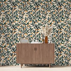 Add a vibrant touch of nature to your space with The Oranges Wallpaper. This stunning botanical wallpaper features a lush pattern of orange trees, complete with ripe oranges and verdant leaves. The lively design brings a fresh and cheerful atmosphere to any room, making it a perfect accent for kitchens, dining areas, or living rooms. 🌎 I'm delighted to offer free worldwide shipping, bringing my enchanting wallpapers to homes around the globe. Average delivery time is 3-7 days.  *Wallpapers comes in special tubes and can't be delivered to PO Boxes. 📏 If you want to customize your wallpapers according to your wall, please firstly measure the widest and highest part of your wall, then send me a message. I will be happy to tailor it to your needs. 1️⃣ Peel and Stick, PVC-free: ✓ Self-Adhesiv Orange Tree Wallpaper, Orange Trees, Moroccan Boho, Mid Century Minimalist, Orange Decor, Coastal Contemporary, Tree Wall Decor, Botanical Wallpaper, Orange Wallpaper