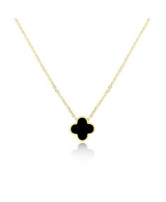 in stock Minimalist Black Enamel Necklaces, Minimalist Black Enamel Necklace, Black Pendant Necklace For Formal Occasions, Elegant Black Necklace With Black Enamel, Luxury Black Onyx Necklace, Minimalist Black Necklace For Formal Occasions, Minimalist Black Necklace For Formal Events, Elegant Black Onyx Necklace, Chic Black Pendant Necklace