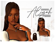 Aliyah Hair | GegeSims Sleek Claw Clip, Claw Clip Hairstyle, Clip Hairstyle, Sims 4 Cc Folder, Free Sims