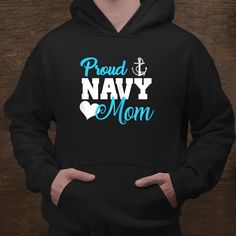 Buy Proud Navy Mom Military Family Navy Mom Shirt at Fantasywears. Hight quality products with perfect design is available in a spectrum of colors and sizes, and many different types of shirts! Unisex T-Shirt – 100% Cotton (fiber content may vary for different colors) – Medium fabric (5.3 oz/yd² (180 g/m²)) – Classic fit – Tear away the label – Runs true to size Women T-Shirt – 100% combed ringspun cotton (fiber content may vary for different colors) – Light fabric (4.3 oz/yd² (146 g/m²)) – Slim Navy Mom Shirt, Navy Humor, Proud Navy Mom, Navy Mom, Mother Family, Military Family, Hight Quality, My World, Mom Shirt