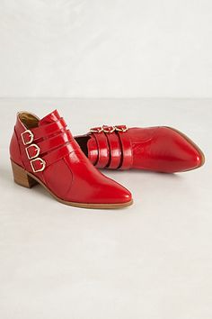 Anthropologie Boots, Red Booties, Weather Boots, Mode Boho, Red Boots, Shoe Boot Sandals, Tall Boots, Sock Shoes