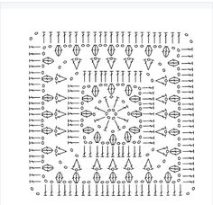 the pattern is shown in black and white