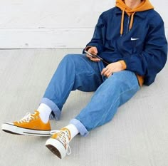 Indie Outfits Men, Vans Outfit Men, How To Wear Vans, Vintage Man, Thrifted Outfits, Mens Outfit Inspiration, Streetwear Men