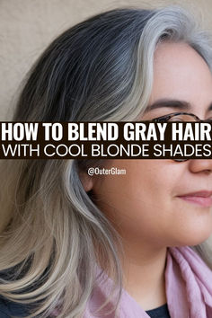 If you're embracing your gray but want a softer transition, cool blonde shades are your answer. Looking to create a stunning, natural blend between your silver strands and existing color? This is the information you need. Discover expert techniques for incorporating cool blonde tones, maintenance tips, and how to achieve a seamless, age-defying look that celebrates your unique style. Blend Gray Hair, Cool Blonde Tone, Blonde Shades, Silver Strand, Blonde Tones, Cool Blonde, Shades Of Blonde, Hair Dye Colors