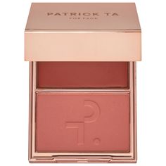 Major Beauty Headlines - Double-Take Crème & Powder Blush - PATRICK TA | Sephora Glitter Furniture, Makeup Items, Makati, Look Book