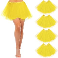 PRICES MAY VARY. You Are Provided: the package comes with 4 pieces of tutus for women in solid color, sufficient quantity to meet your daily wearing needs, or you can give them to your friends or wear them as team outfits Moderate Size: this elastic adult tulle tutu skirts are designed in one size, each measures about 40 cm/ 15.75 inches in length, suitable for women with a waist circumference of 48-110 cm/ 18.97-43.3 inches, please check the size before purchase Soft and Comfortable: these 4 la Tutus For Women, Layered Tutu Skirt, Team Outfits, Adult Tulle Skirt, Running Tutu, Tutu Women, Tutu Skirt Women, Skirt Costume, Tutu Skirts