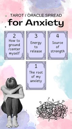 Want to identify the sources of your anxiety? Tarot Spread for Anxiety is a great option for you! This spread is designed to help you gain insight into your current emotional state, and receive guidance on how to cope or release stress. It focuses on understanding the root causes of your anxiety, how it's affecting you, and what steps you can take to feel grounded and calm.