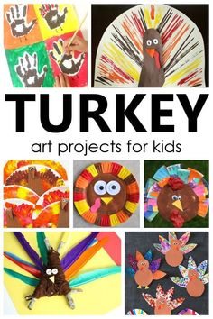 turkey art projects for kids to make