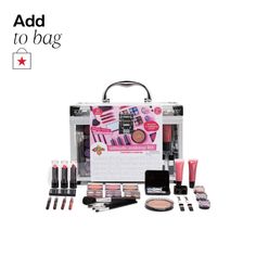 in stock Becoming A Makeup Artist, Makeup Artist Kit, Non Toxic Makeup, Mirror Box, Toy Box, Pencil Eyeliner, Shadow Palette, Makeup Kit, Toy Boxes