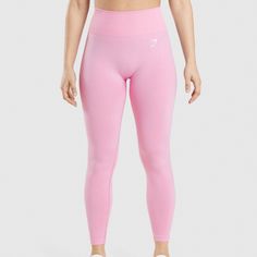 Bubblegum Pink Gymshark Leggings Brand New, Never Worn! Pet Free & Smoke Free Home Always Accepting Offers!! Pink Gymshark, Gymshark Vital Seamless, Gymshark Flex Leggings, Coloured Leggings, Jumpsuits Women, Textured Leggings, Flex Leggings, Black Capri Leggings, Gymshark Leggings