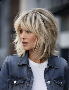 Short Layered Bob With Bangs, Long Hair Older Women, Fine Hair Cuts, Androgynous Hair, Haircuts For Medium Length Hair, Wine Hair, Layered Haircuts For Medium Hair, Chin Length Hair, Hairstyles For Layered Hair