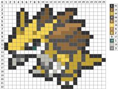 a cross stitch pattern with a dog's head in the center and numbers on it