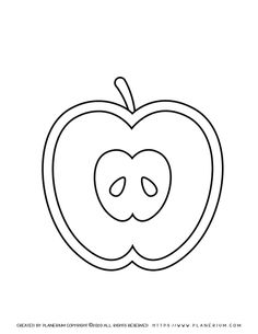 an apple with two faces drawn in the shape of it's own face, on a white background