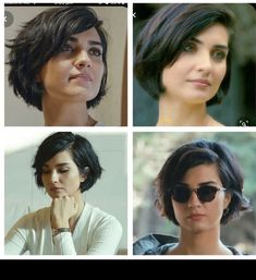 Crop Cut Hair Women, Short Hair Tucked Behind Ears, Short Hairstyle Women 2023, French Pixie Haircut, Wavy Bob Hairstyles, Chin Length Hair, Long Pixie, Short Bob Haircuts