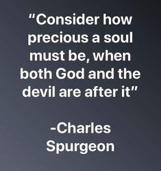 a quote from charles spurson about the devil