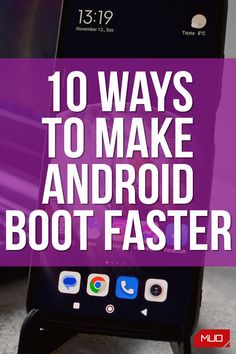 It's worth restarting your phone from time to time, but it's frustrating because it takes so long. These tips will help it start up more quickly. Phone Boot, Android Laptop, Basil Recipes, Up Animation, Phone Hacks, Samsung Device, Old Phone