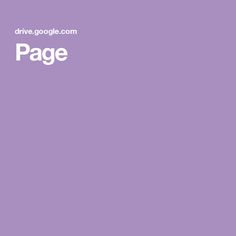 a purple background with the words page on it