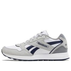 Reebok GL 1000 'White Vector Navy' GY5946 (SNKR/Cozy/Unisex/Low Top/Non-Slip/Wear-resistant) Low Top, Perfect Pair, Your Perfect, Navy, Sneakers, How To Wear, White