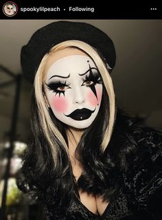 Cute Clown Makeup, Halloween Makeup Clown