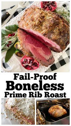 the recipe for fall - proof boneless prime rib roast