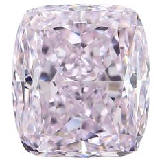 a cushion cut diamond on a white background